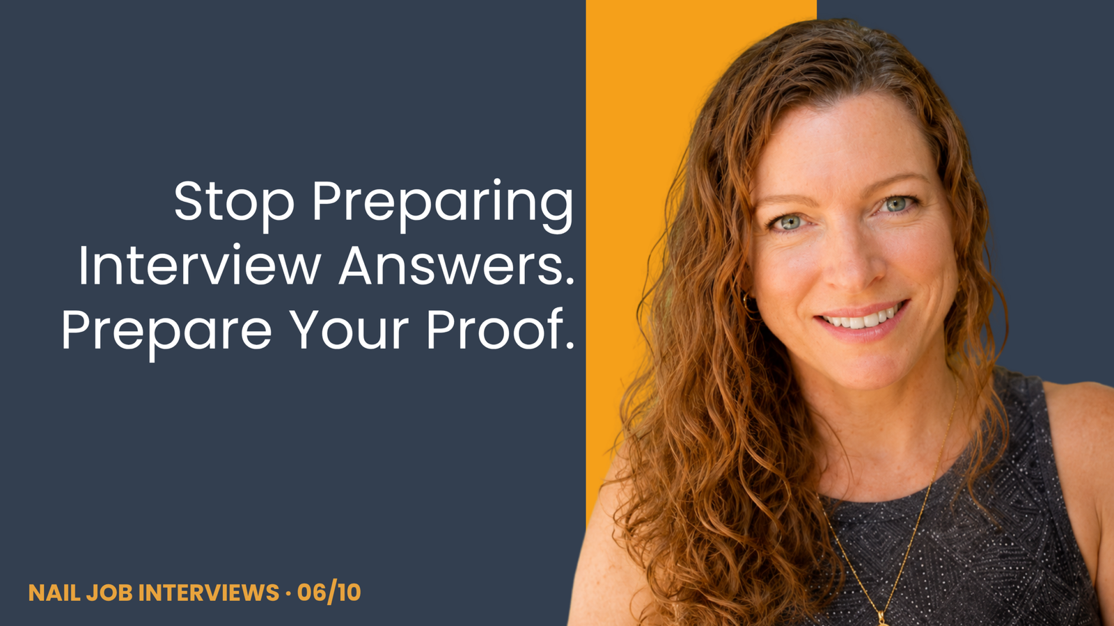 Stop Preparing Interview Answers. Prepare Your Proof.