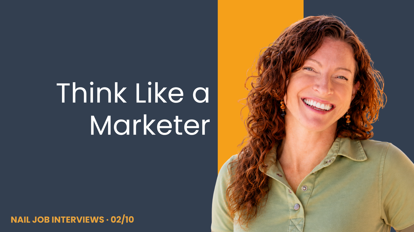 Think Like a Marketer