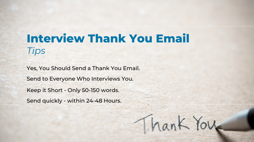 How to Send an Interview Thank You Email
