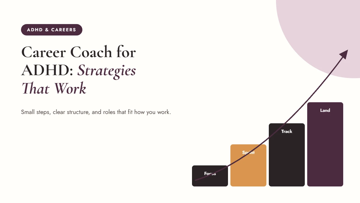 Career coach for ADHD job search strategies