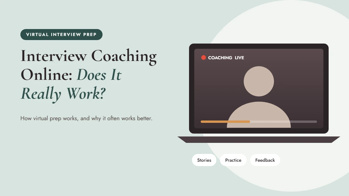 Interview coaching online guide to virtual interview prep